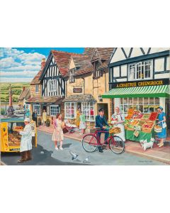 A Visit to the Village by Steve Crisp - XXXL 40 Piece Puzzle