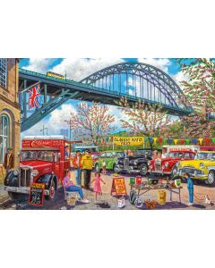Newcastle by Derek Roberts - XL 500 Piece Puzzle