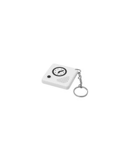 Mini talking alarm clock and key ring